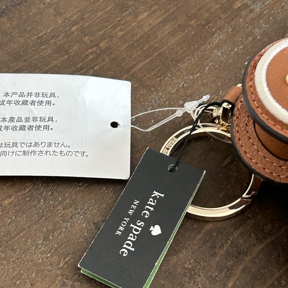 NWT - Kate Spade Gingerbread Key Chain - Picture 4 of 9